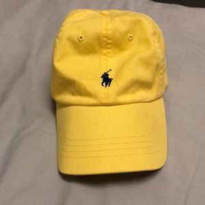Yellow Polo Ralph Lauren hat